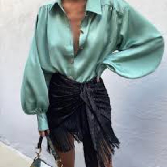 Fringe zara skirt - Picture 3 of 3